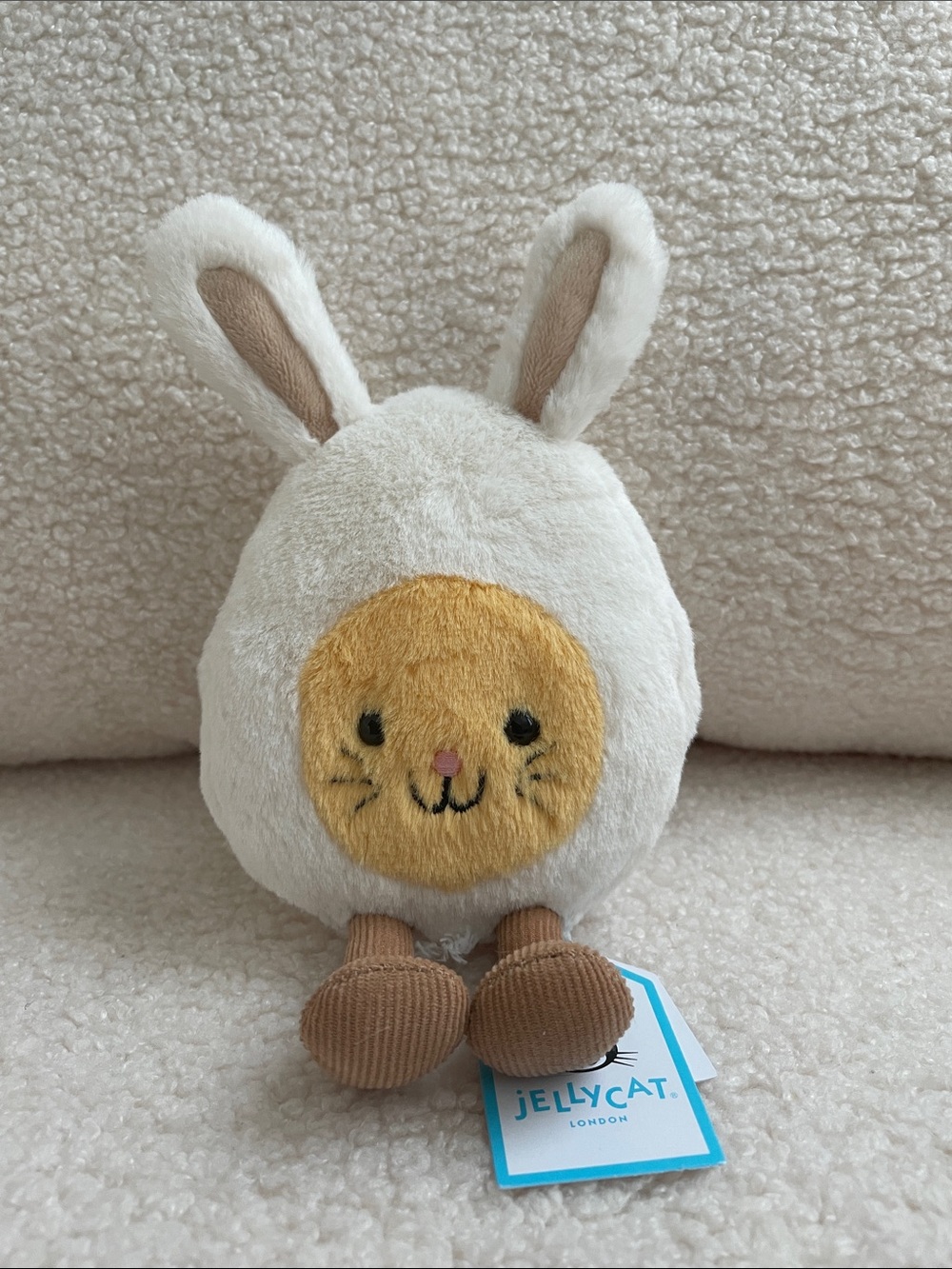 NWT Hard to Find Jellycat Amuseables Bunny Egg